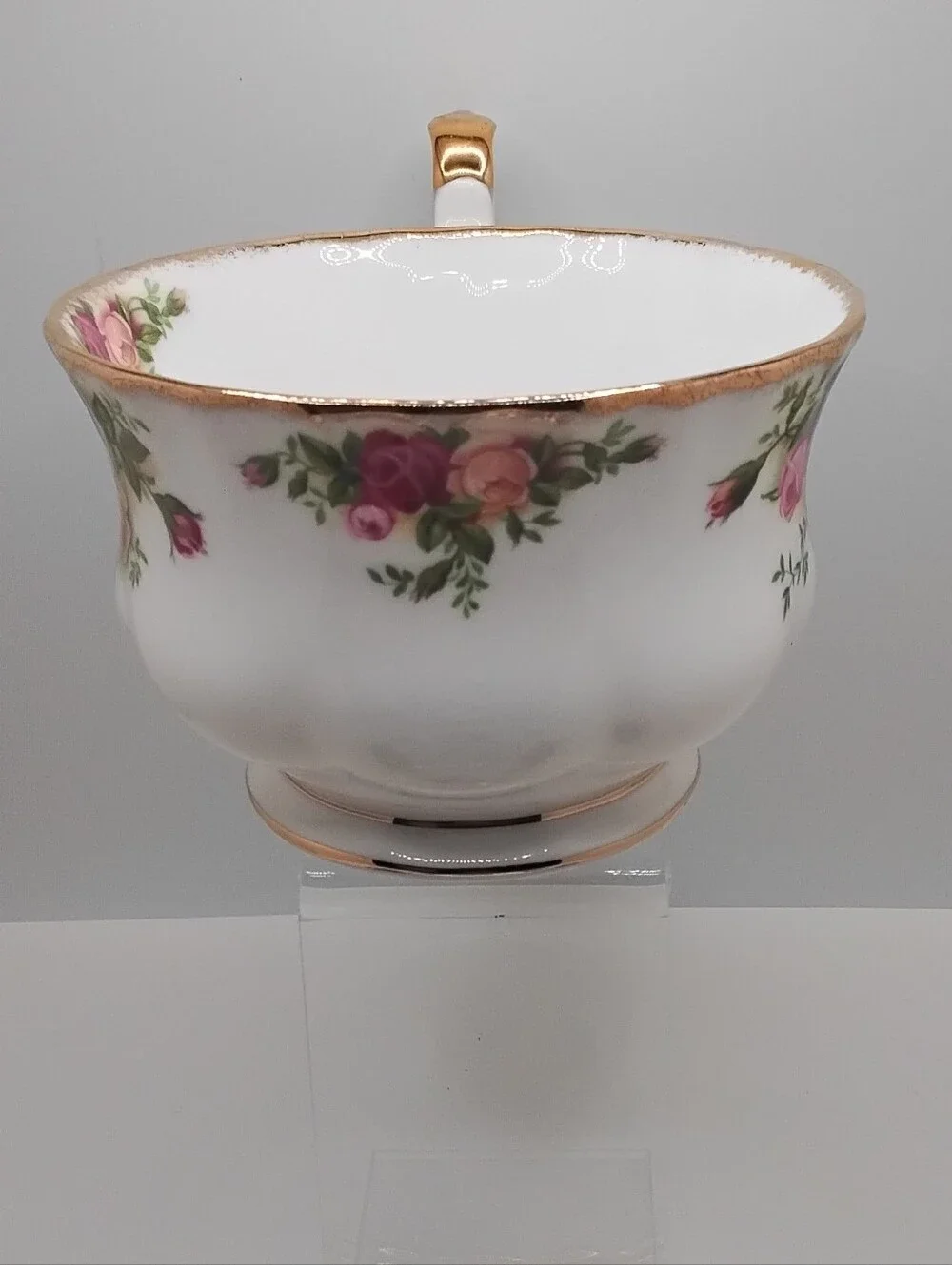 Vintage 1962 Royal Albert Old Country Roses China Tea/Coffee Cup and Saucer Set